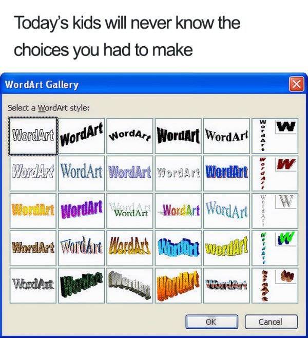 90’s Memes Are Always Only 10 Years Old