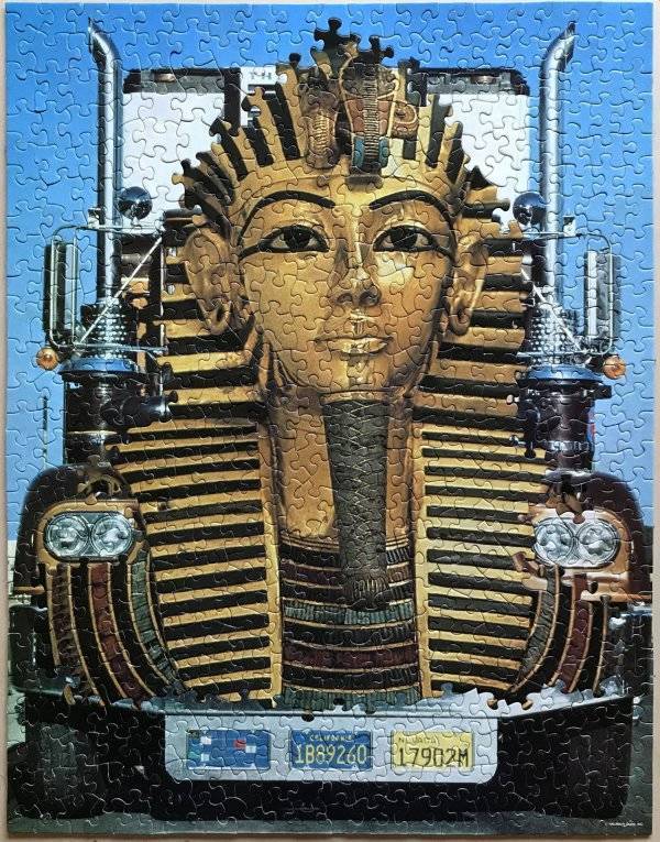 Artist Uses Puzzles With Same Cut Patterns To Create Surreal Images