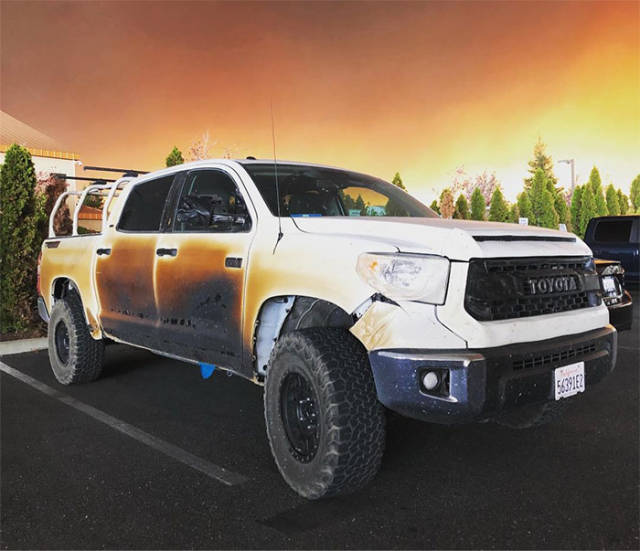 Nurse Who Saved People On His Toyota During California Fires Gets Rewarded By Toyota