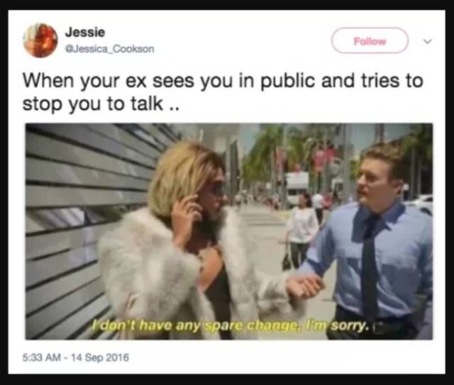 Memes For Those Who Worship The Cult Of Hating Your Ex