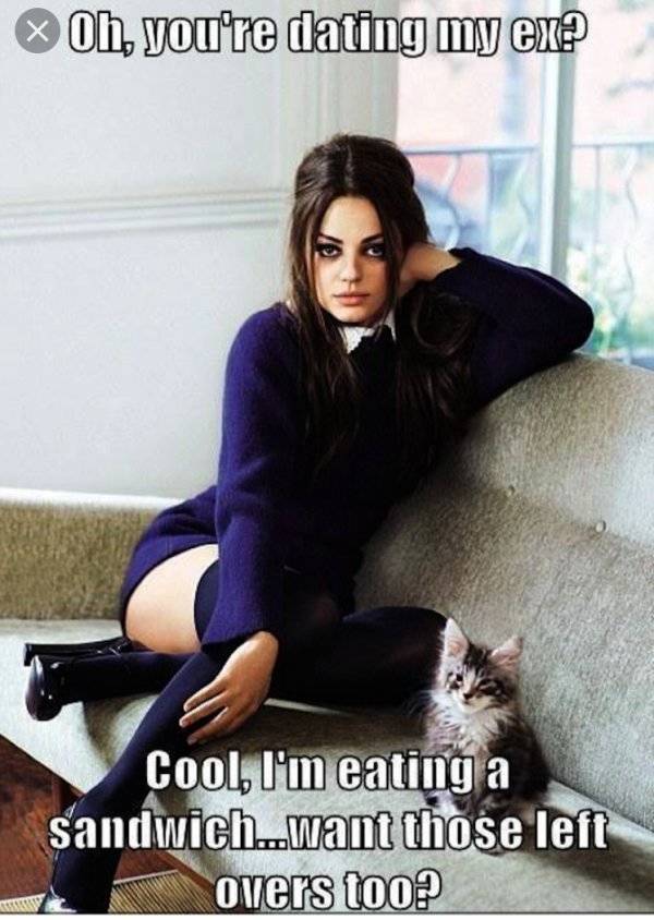Memes For Those Who Worship The Cult Of Hating Your Ex