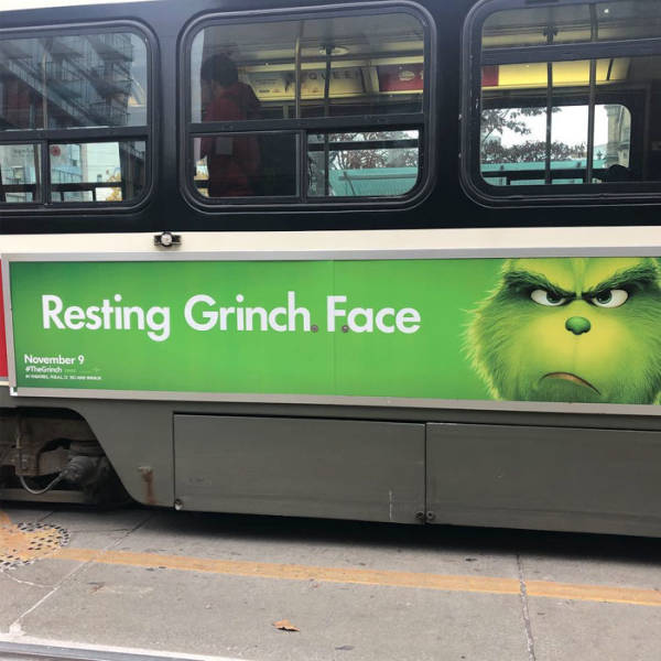 New Grinch Movie Is At Least Good Because Of Its Funny Billboards