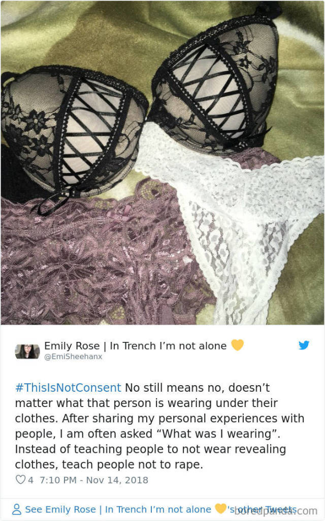 There Are Photos Of Thongs All Over The Internet After Another Rape Case In An Irish Court