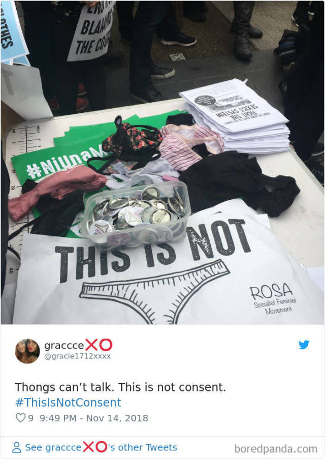 There Are Photos Of Thongs All Over The Internet After Another Rape Case In An Irish Court