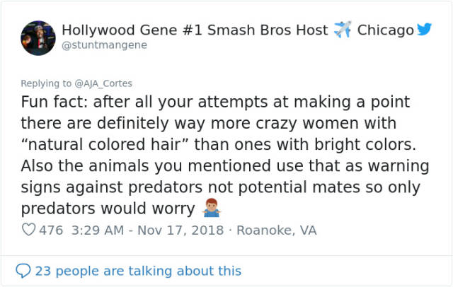 Guy Warns Men Not To Date Women With Dyed Hair, Gets All Kinds Of Responses From The Internet