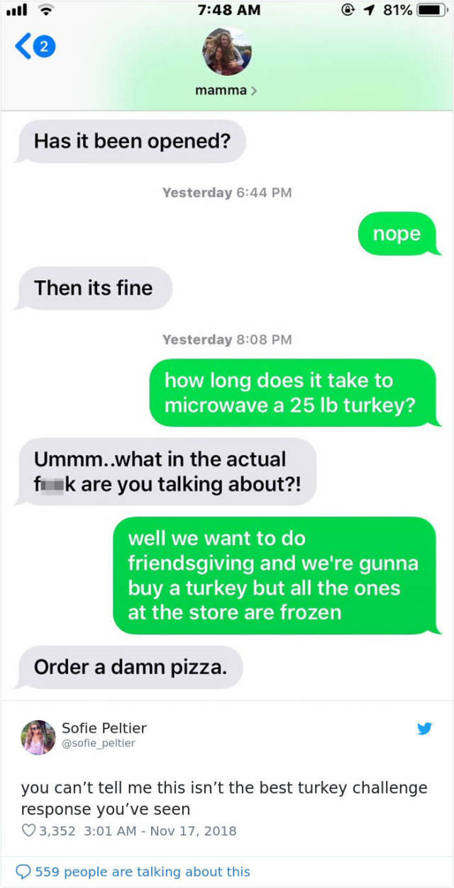 Ask Your Parents How To Cook A Turkey In A Microwave