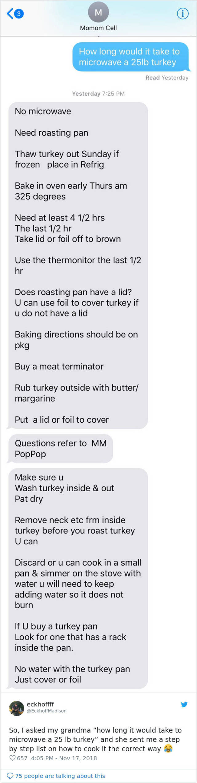 Ask Your Parents How To Cook A Turkey In A Microwave