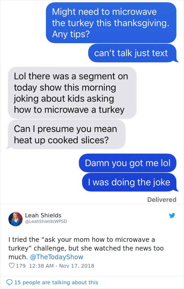 Ask Your Parents How To Cook A Turkey In A Microwave