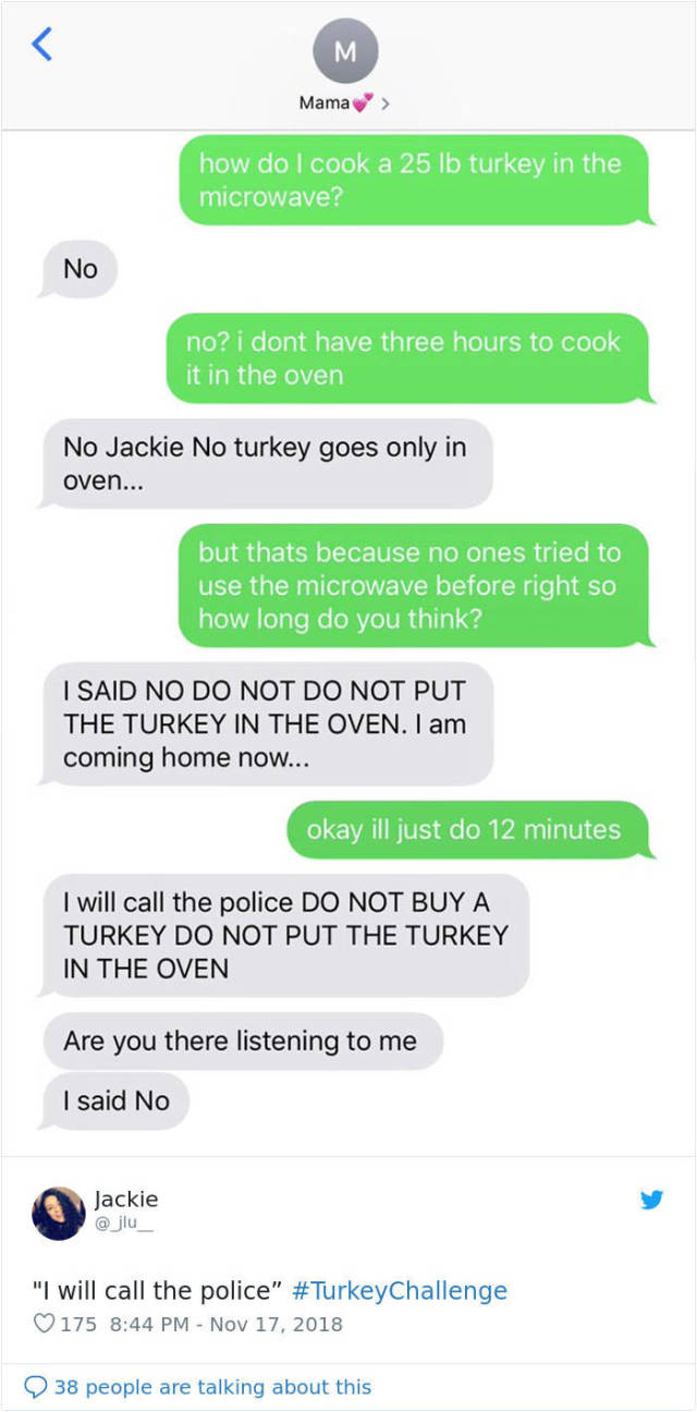 Ask Your Parents How To Cook A Turkey In A Microwave