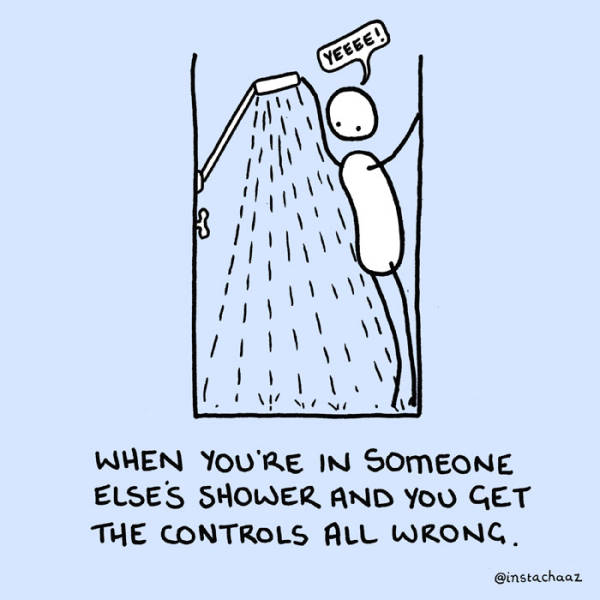 Shower Is A Whole Other World Where We Live Another Life