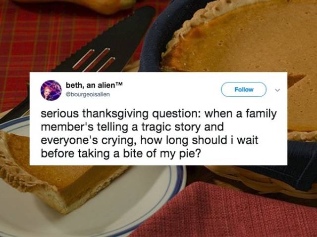 Thanksgiving Tweets Keep On Giving…Thanks