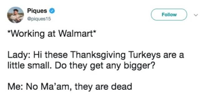 Thanksgiving Tweets Keep On Giving…Thanks