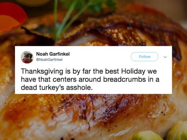 Thanksgiving Tweets Keep On Giving…Thanks