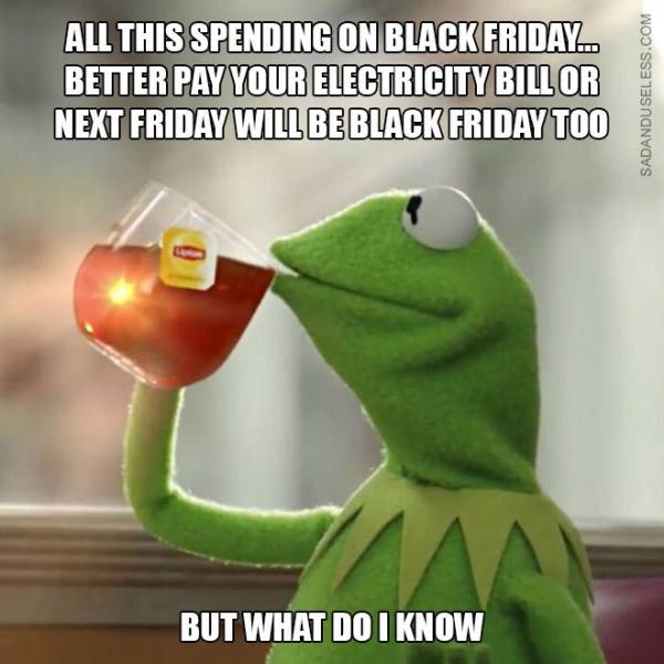 Bloodthirsty Black Friday Memes