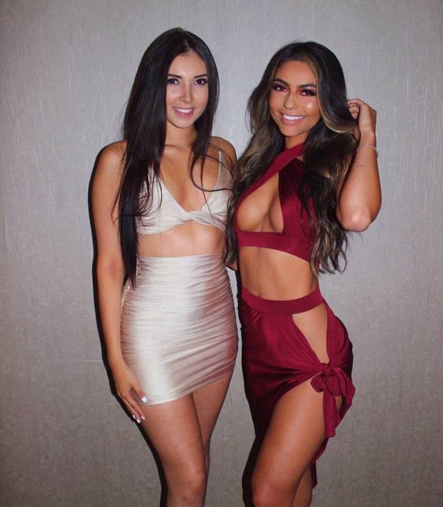 Lookout Boys…Here Come the Babes in Tight Dresses