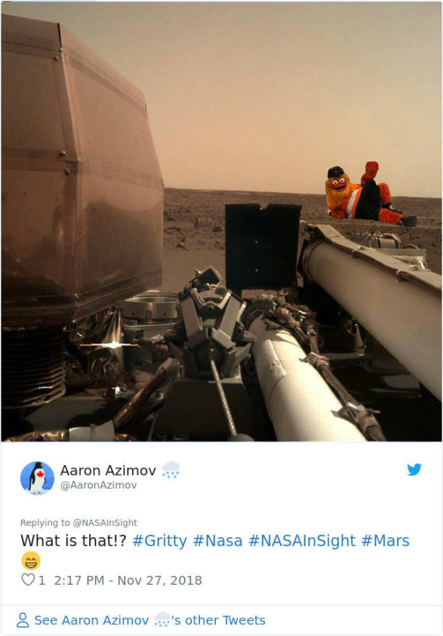 The Internet Already Memes About NASA’s InSight’s First Photos From Mars