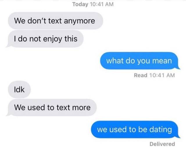 Texts From Exes? How About No?