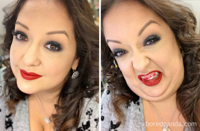 There’s Only One Face Between A Pretty Girl And An Ugly Girl