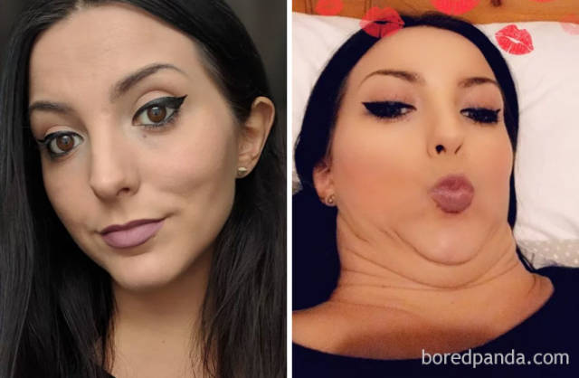 There’s Only One Face Between A Pretty Girl And An Ugly Girl