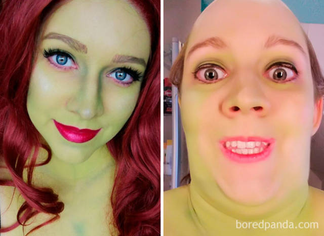 There’s Only One Face Between A Pretty Girl And An Ugly Girl