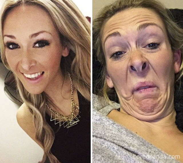 There’s Only One Face Between A Pretty Girl And An Ugly Girl