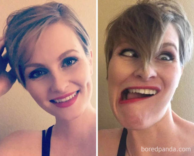 There’s Only One Face Between A Pretty Girl And An Ugly Girl