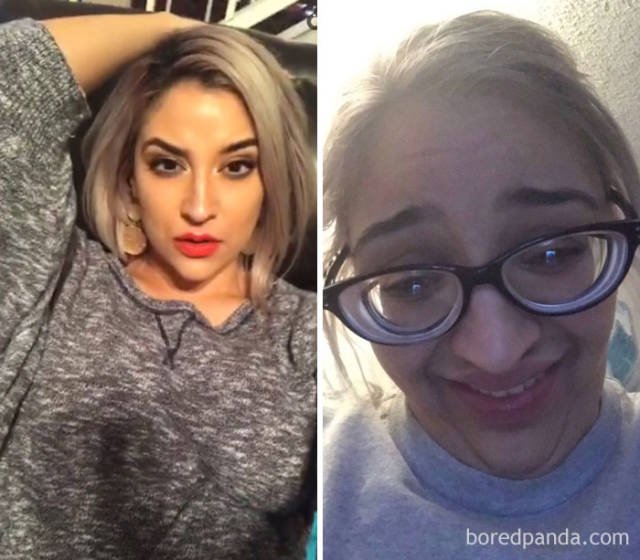 There’s Only One Face Between A Pretty Girl And An Ugly Girl