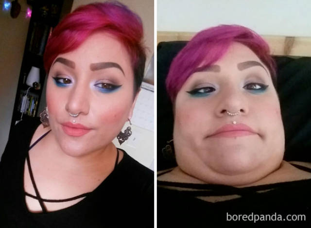 There’s Only One Face Between A Pretty Girl And An Ugly Girl