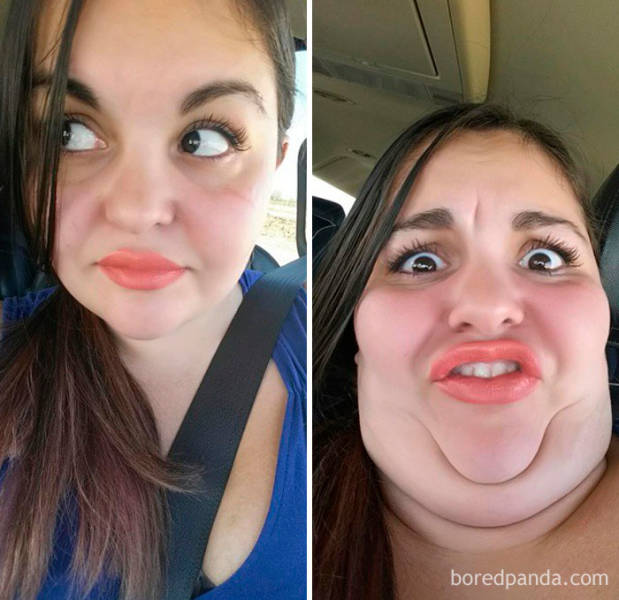 There’s Only One Face Between A Pretty Girl And An Ugly Girl