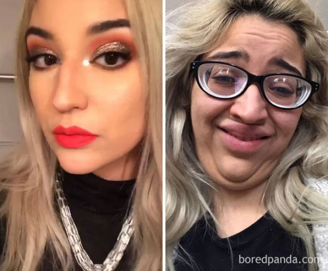 There’s Only One Face Between A Pretty Girl And An Ugly