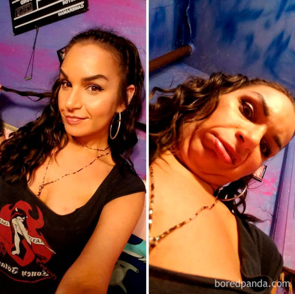 There’s Only One Face Between A Pretty Girl And An Ugly Girl