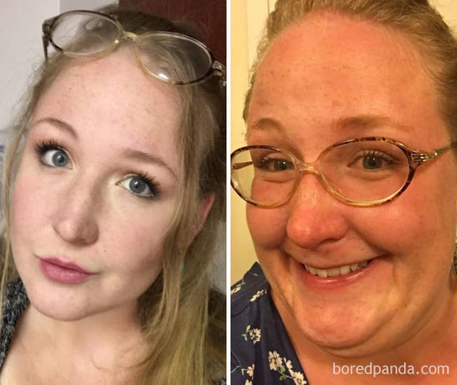 There’s Only One Face Between A Pretty Girl And An Ugly Girl