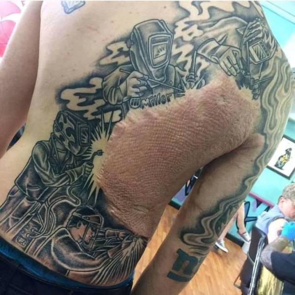 Tattoos Can Cover Up Anything