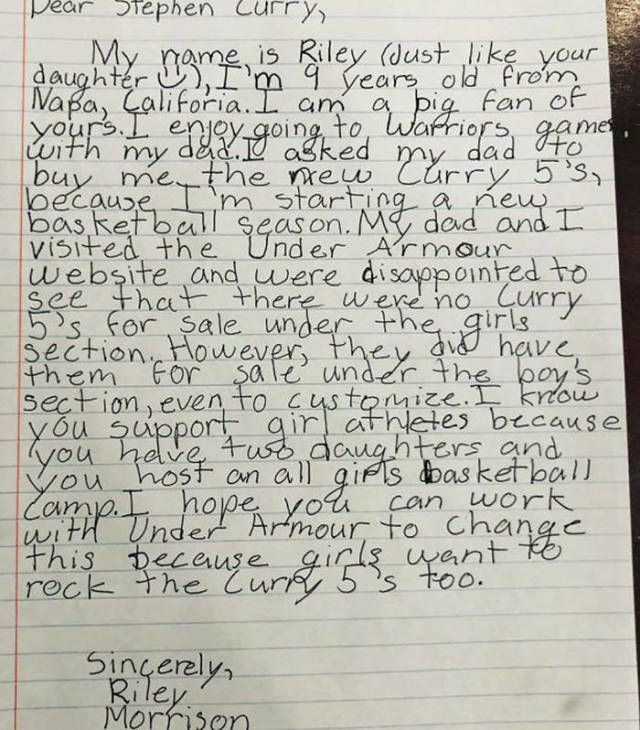 This Little Girl Wasn’t Afraid To Complain To An NBA Star Steph Curry, And He Immediately Responded