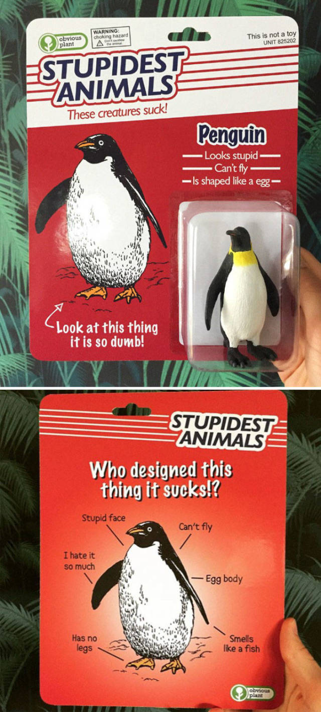 “Obvious Plant” Creates Perfect Nonsensical Fake Toys!