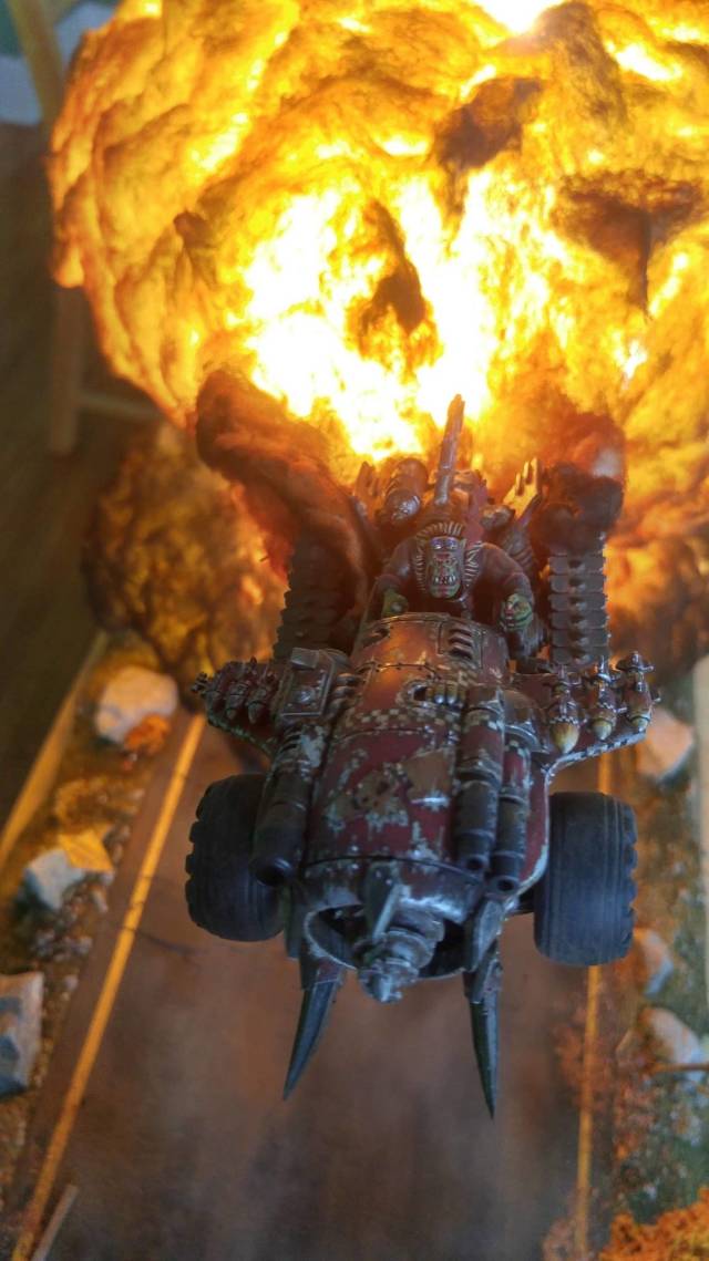 "Warhammer 40,000" In A Diorama