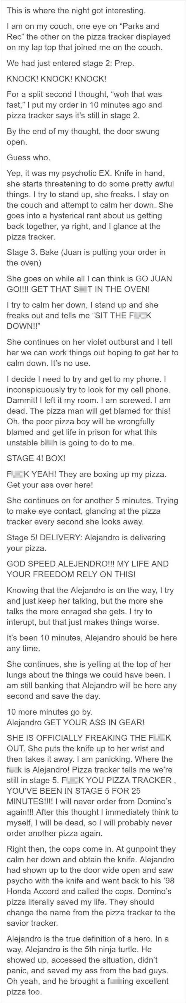 Pizza Can Save Your Life!