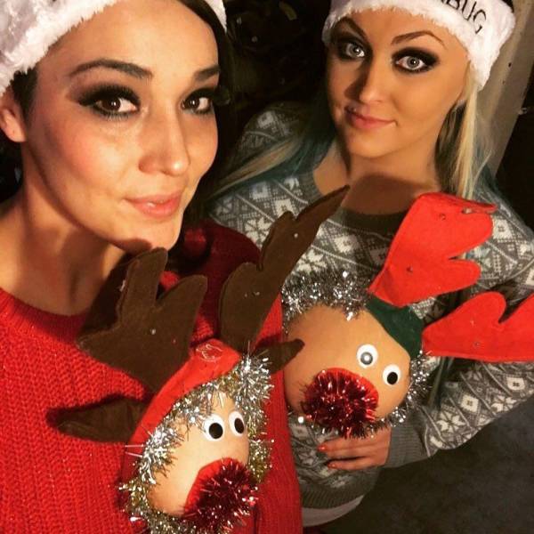 Nothing Brings Christmas Spirit Like Reindeer Boobs