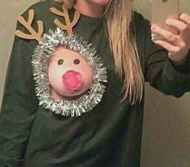 Nothing Brings Christmas Spirit Like Reindeer Boobs