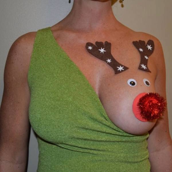 Nothing Brings Christmas Spirit Like Reindeer Boobs