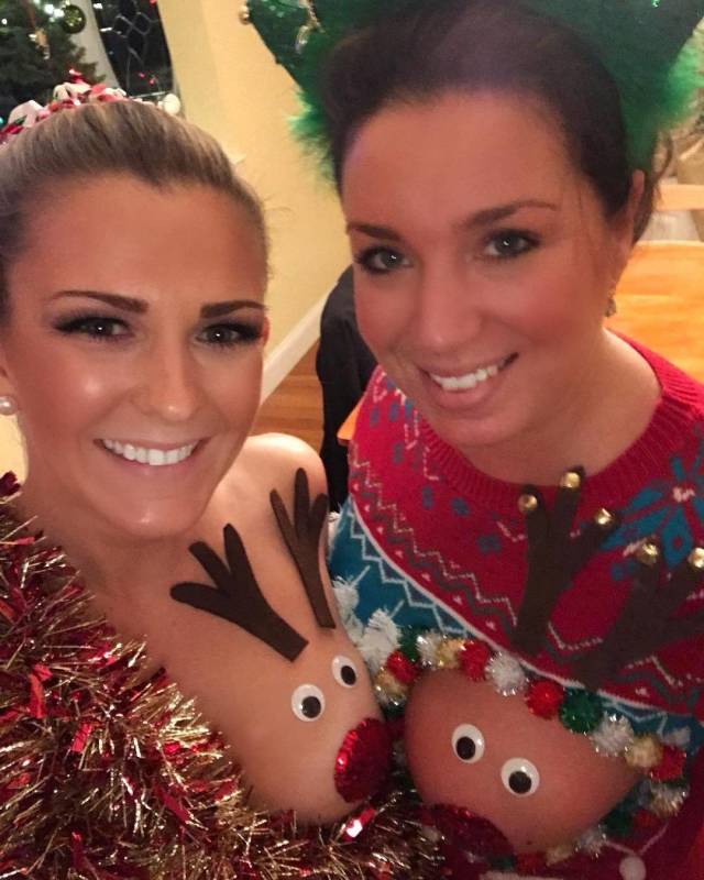 Nothing Brings Christmas Spirit Like Reindeer Boobs