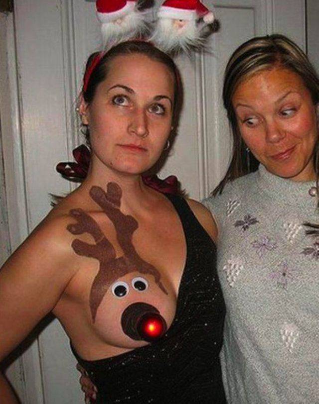 Nothing Brings Christmas Spirit Like Reindeer Boobs