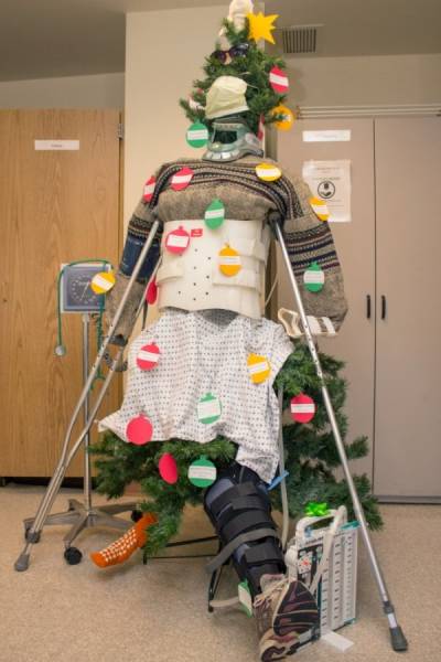 Hospitals Celebrate Christmas, Too!