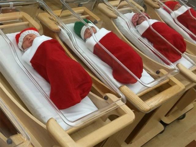 Hospitals Celebrate Christmas, Too!