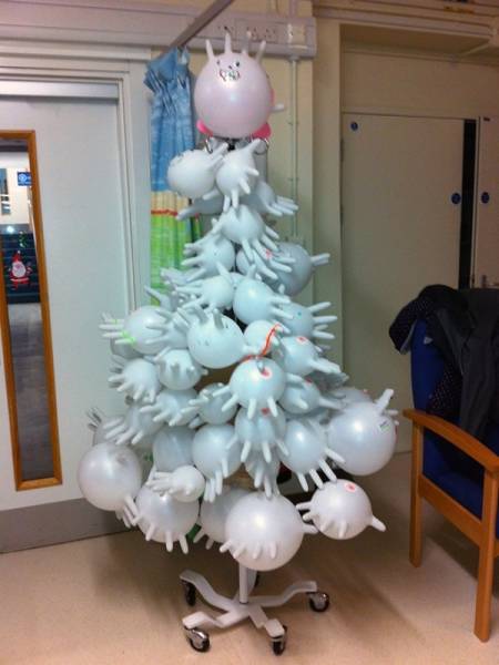 Hospitals Celebrate Christmas, Too!