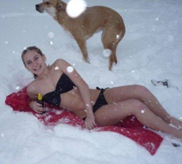 Winter Is Never Too Cold For These Hotties