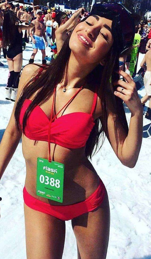 Winter Is Never Too Cold For These Hotties