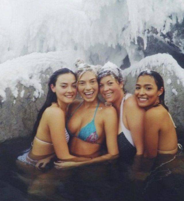 Winter Is Never Too Cold For These Hotties