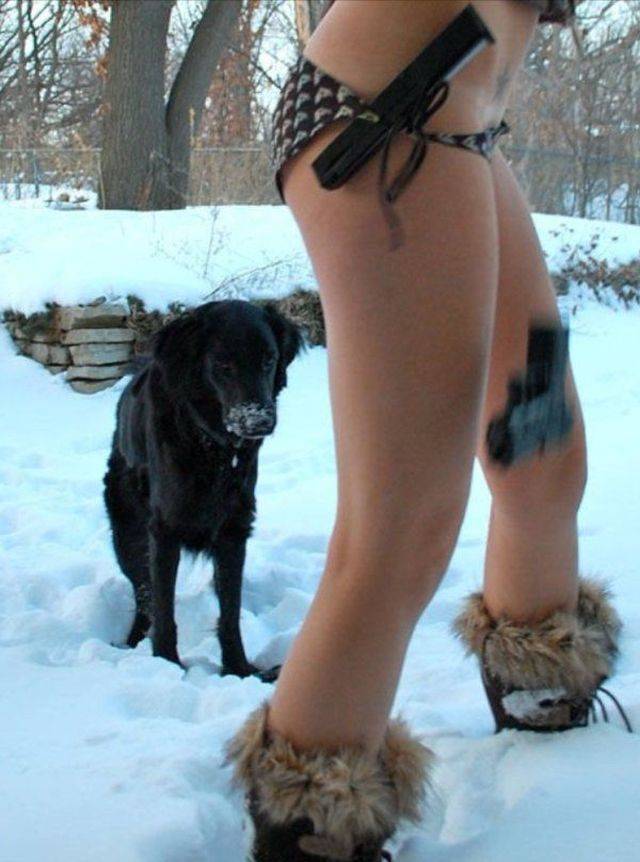 Winter Is Never Too Cold For These Hotties