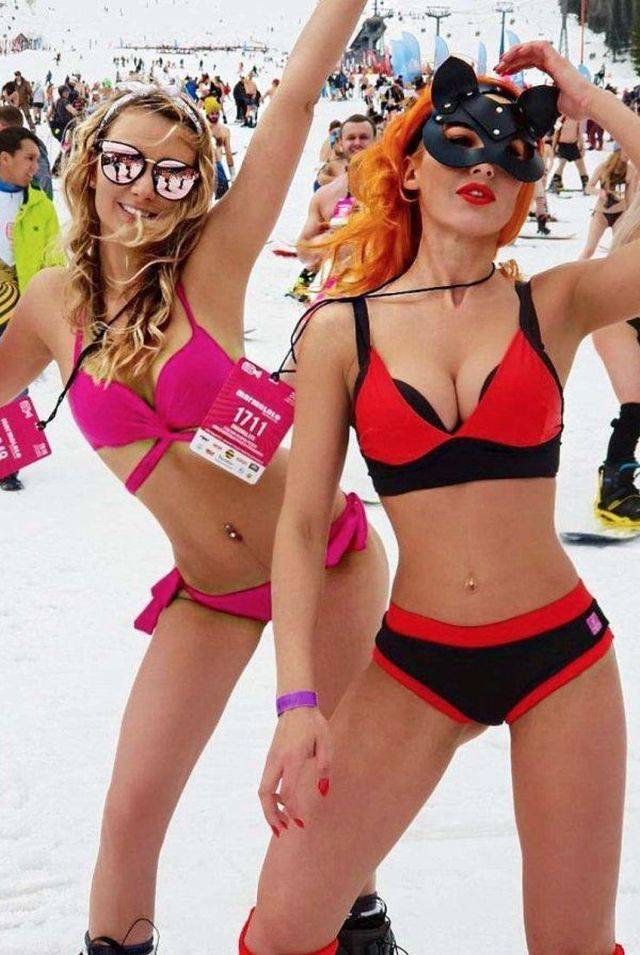 Winter Is Never Too Cold For These Hotties